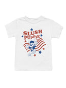 Officially Licensed Slush Puppie Vintage Patriotic Puppie  Youth's T-shirt