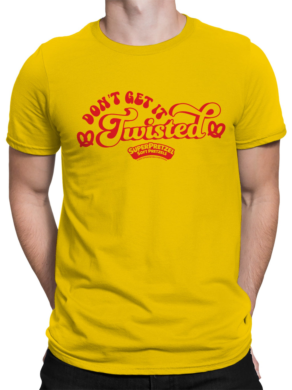 Officially Licensed Super Pretzel Don't Get It Twisted - Pretzel Fun Men's T-shirt