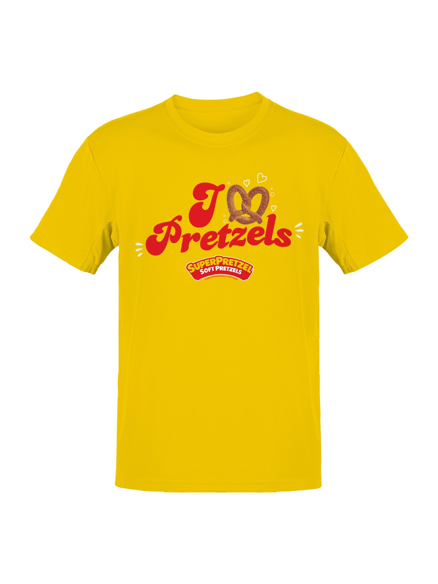 Officially Licensed Super Pretzel Pretzel Love Men's T-shirt