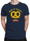 Officially Licensed Super Pretzel Hot & Salty Pretzel Delight Men's T-shirt