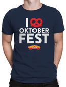 Officially Licensed Super Pretzel Oktoberfest Pretzel Men's T-shirt