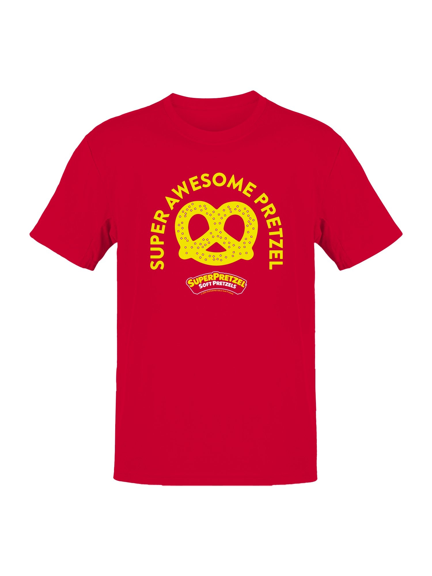 Officially Licensed Super Pretzel Super Awesome Pretzel  Men's T-shirt