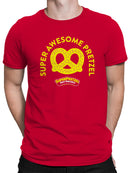 Officially Licensed Super Pretzel Super Awesome Pretzel  Men's T-shirt