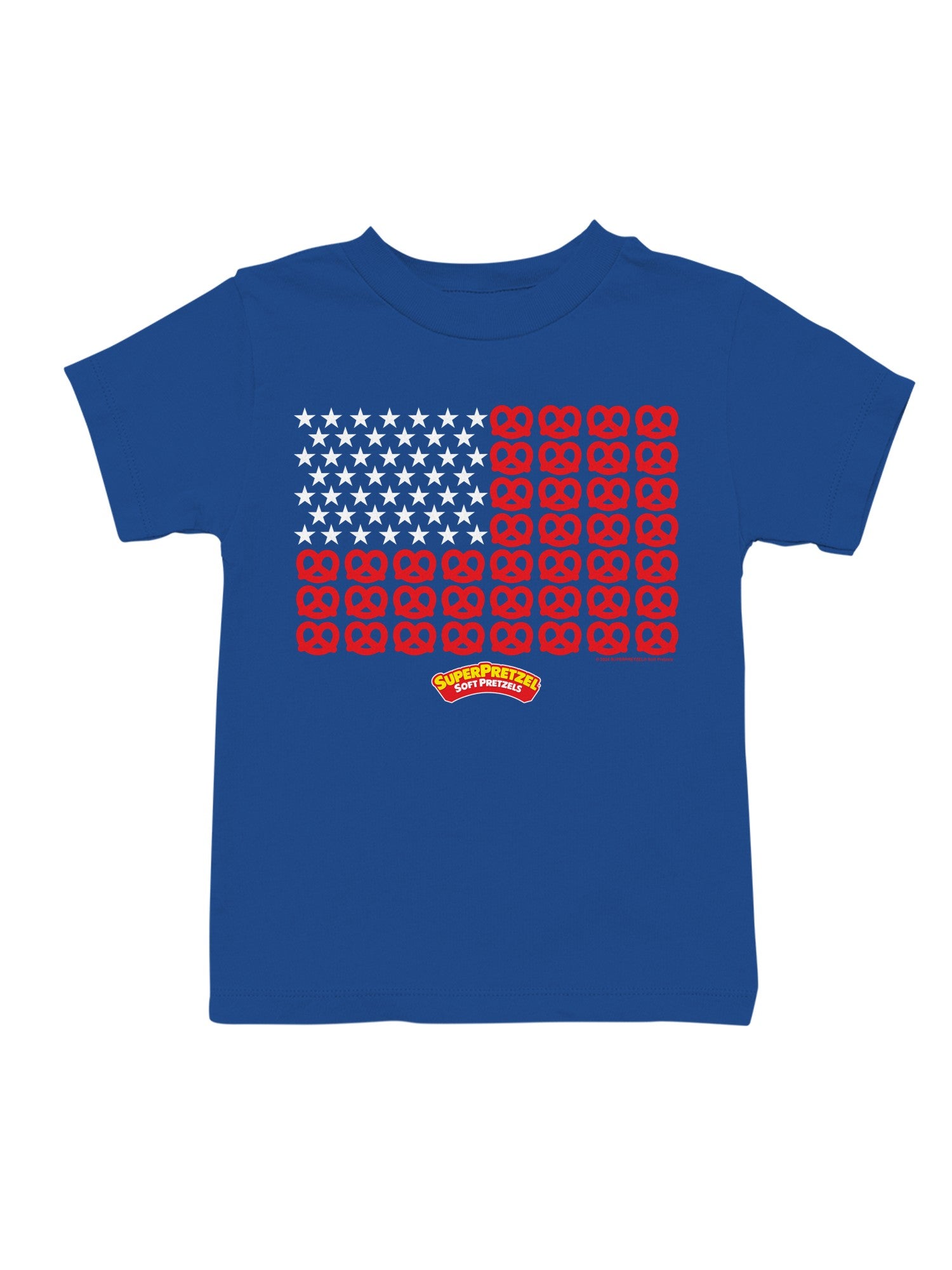 Officially Licensed Super Pretzel Stars and Stripes Youth's T-shirt