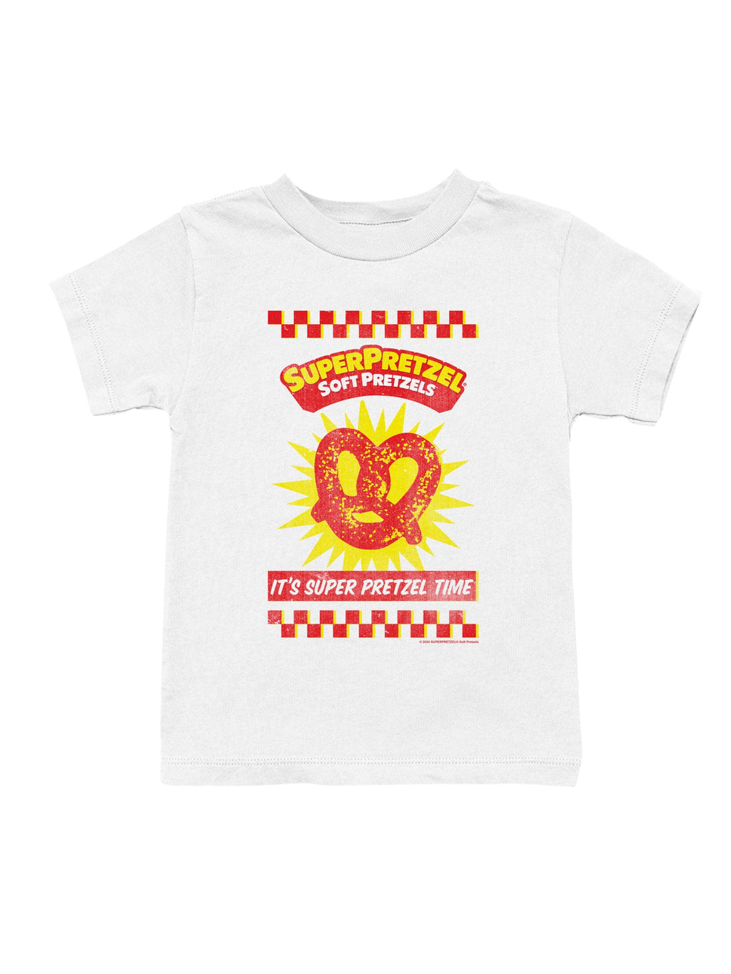 Officially Licensed Super Pretzel Soft Pretzel Delight Youth's T-shirt