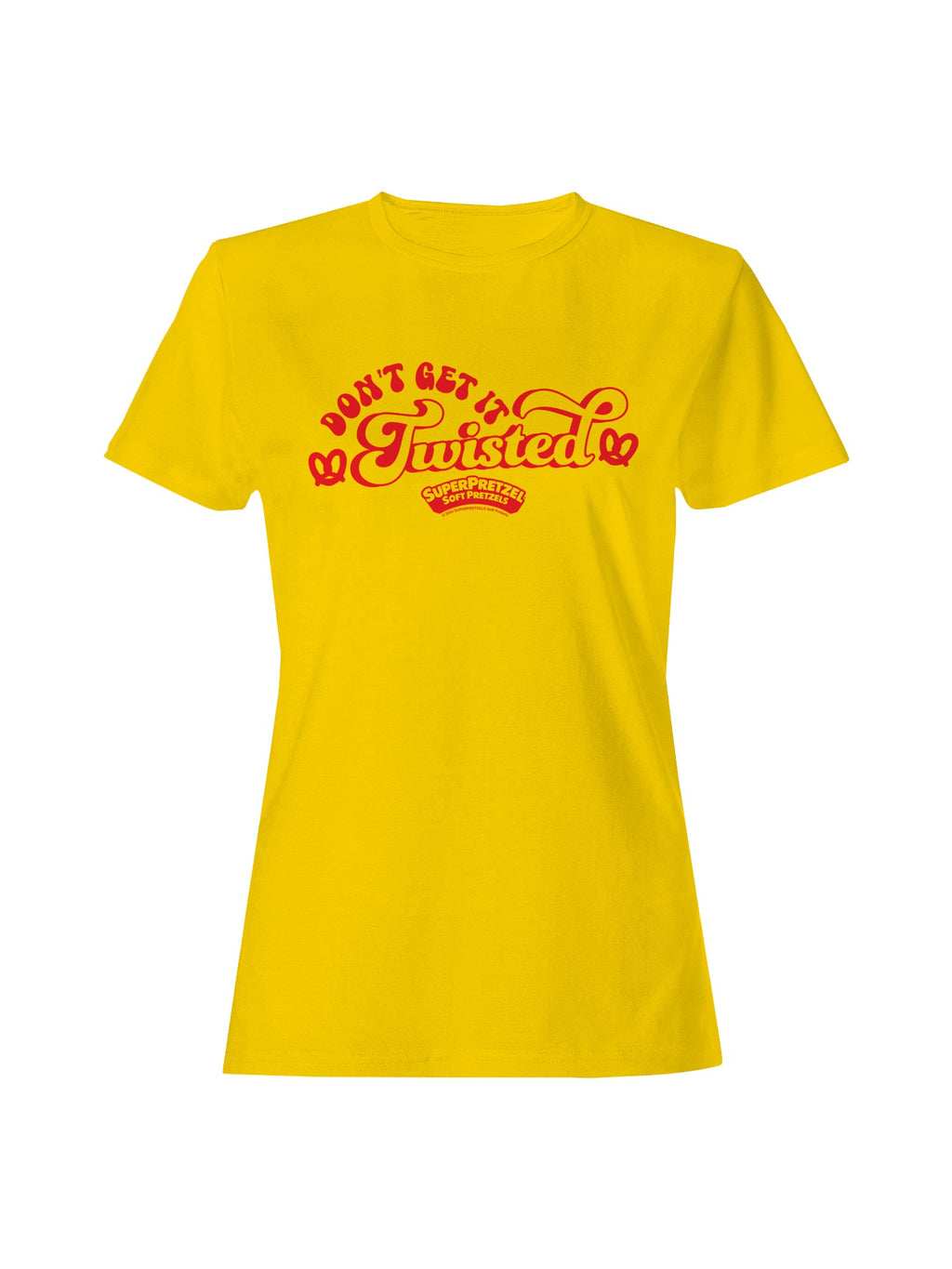 Officially Licensed Super Pretzel Don't Get It Twisted - Pretzel Fun Women's T-shirt
