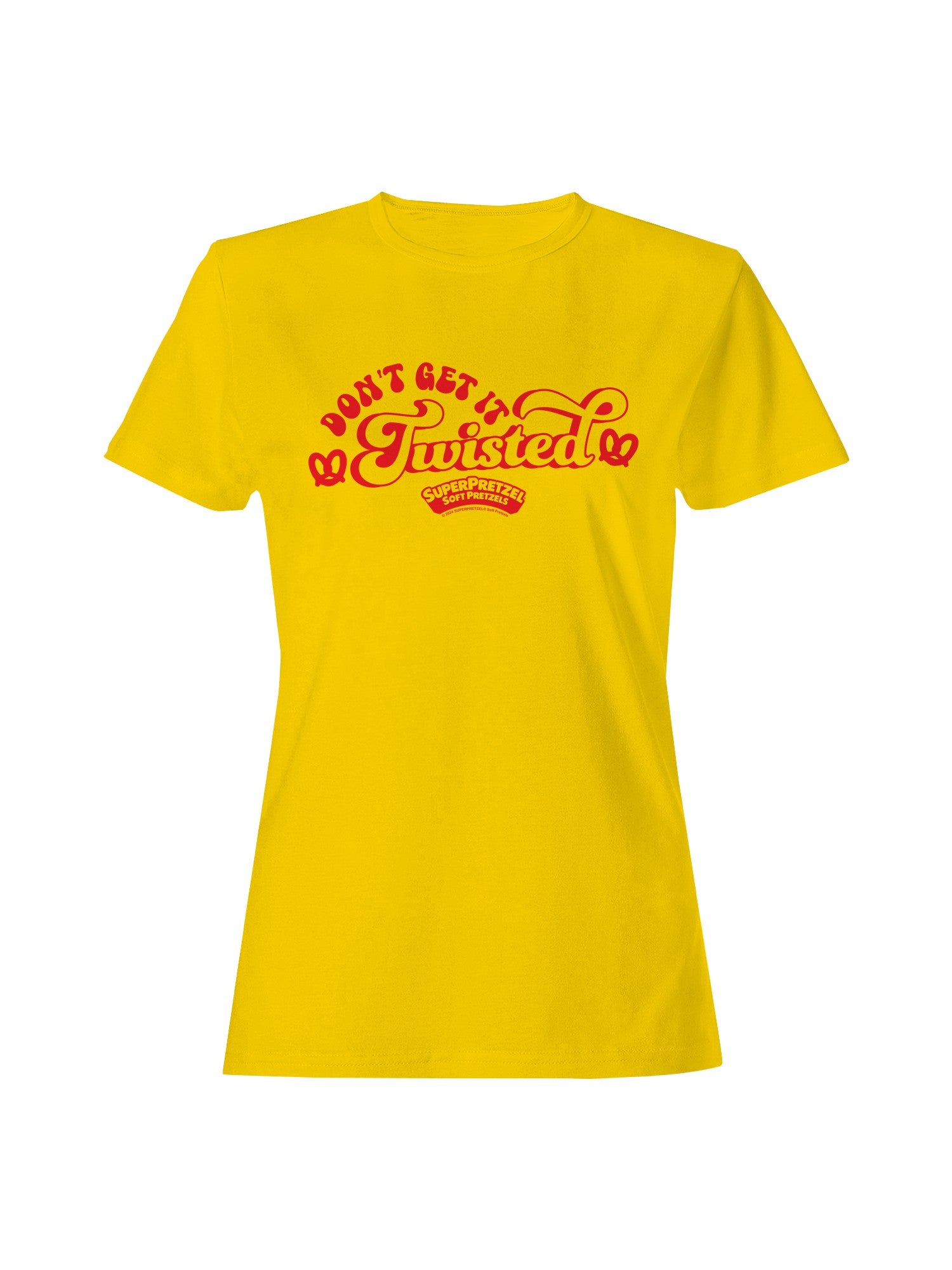 Officially Licensed Super Pretzel Don't Get It Twisted - Pretzel Fun Women's T-shirt