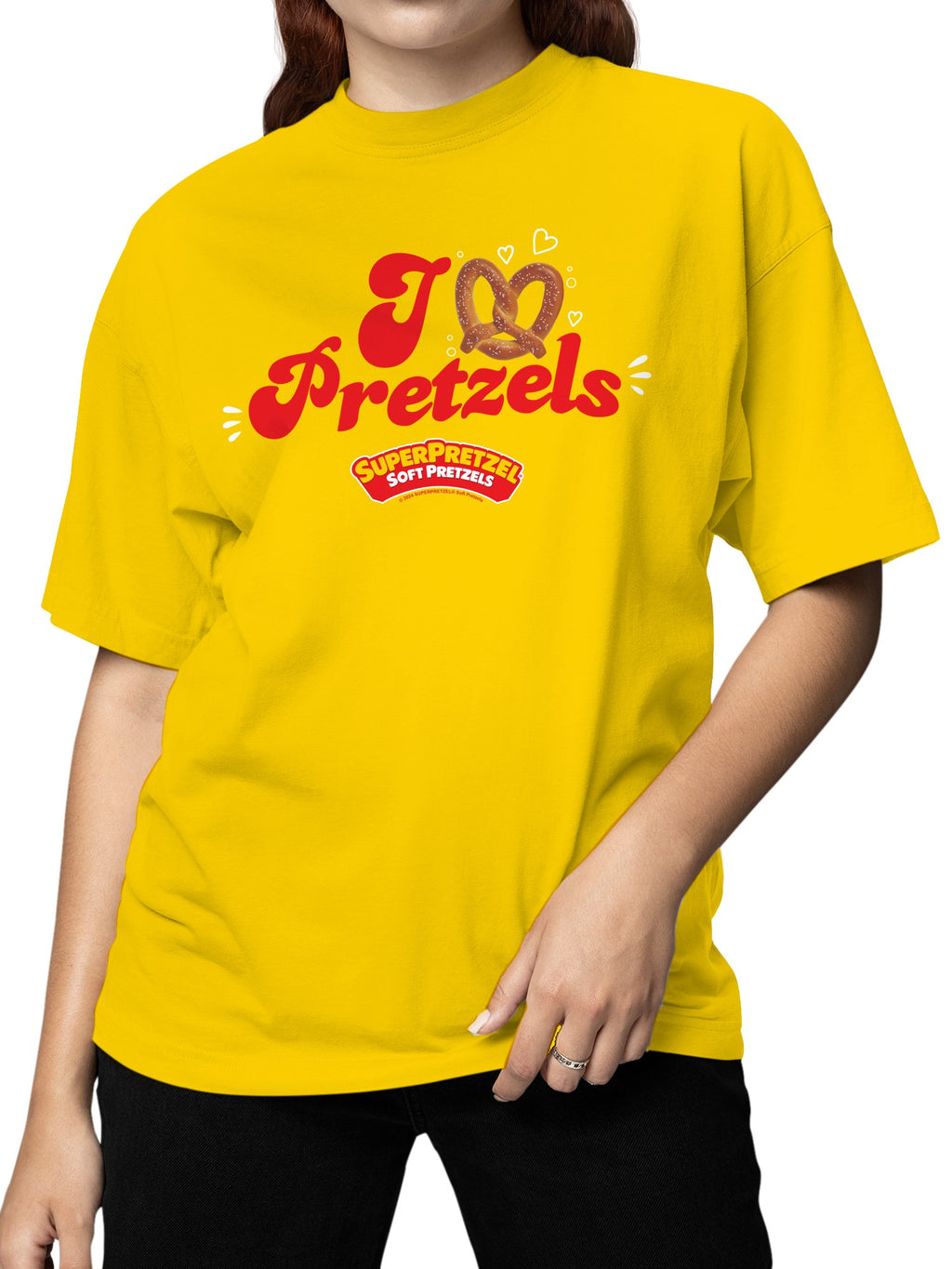 Officially Licensed Super Pretzel - Pretzel Love Women's T-shirt