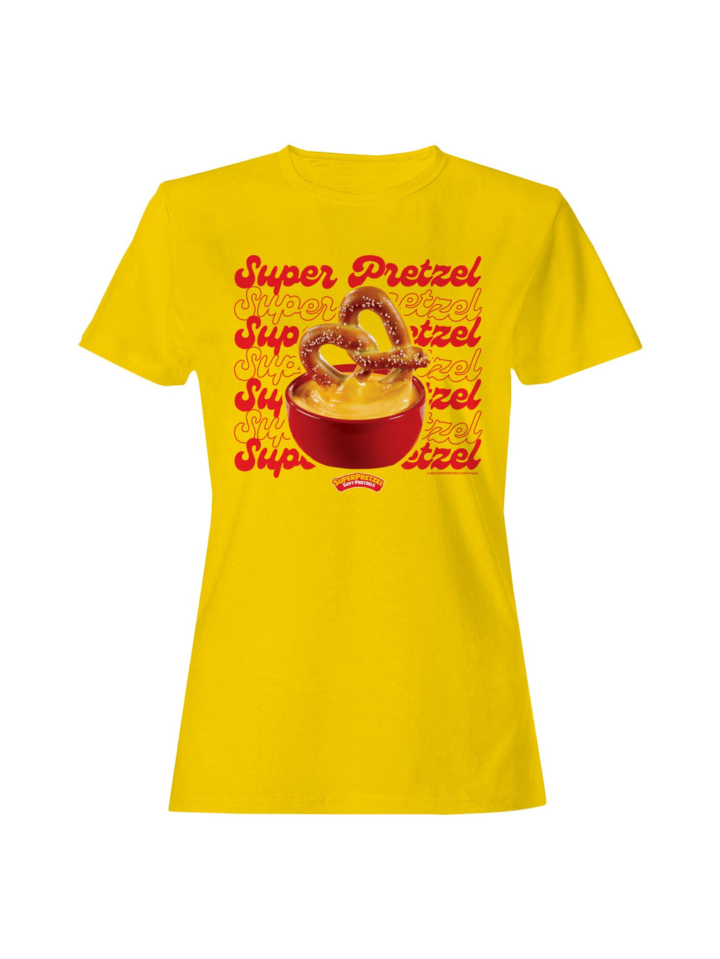 Officially Licensed Super Pretzel Soft Pretzels Delight Women's T-shirt