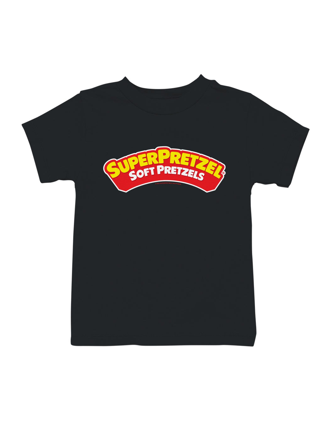 Officially Licensed Super Pretzel Soft Pretzels Logo Youth's T-shirt