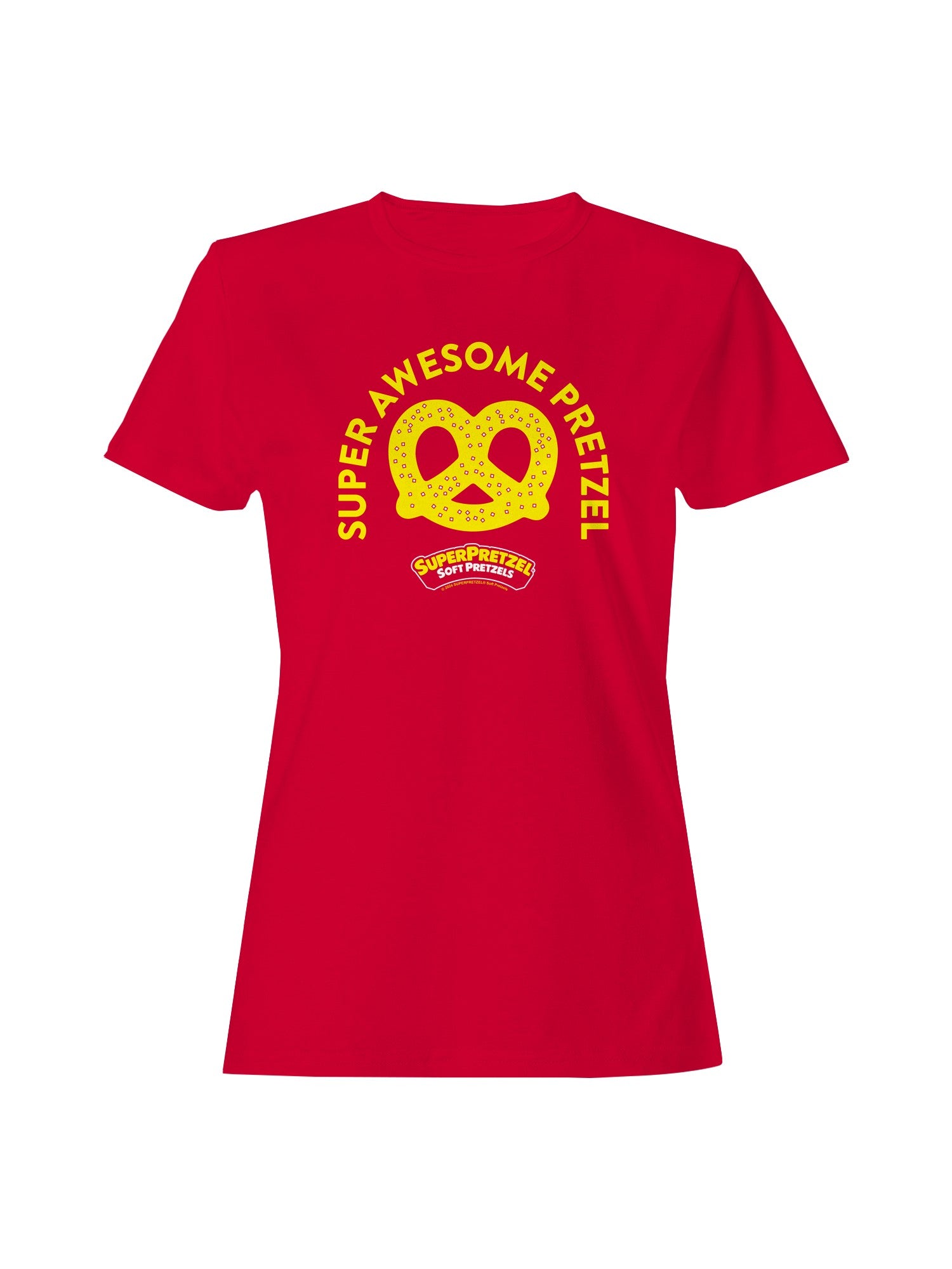 Officially Licensed Super Pretzel Super Awesome Pretzel  Women's T-shirt