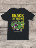 Officially Licensed Van Holten's Pickles Snack Attack! Women's T-shirt