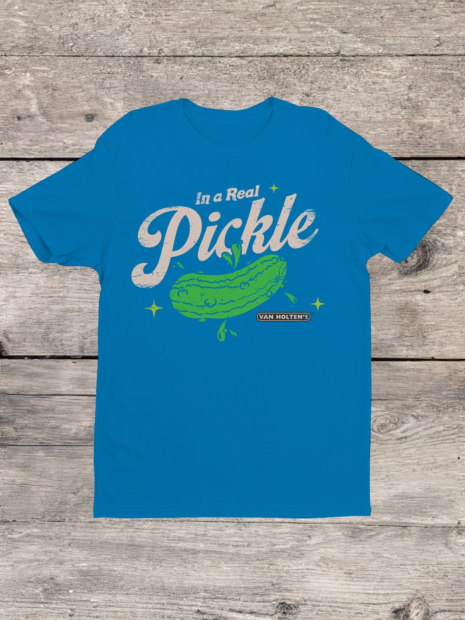 Officially Licensed Van Holten's Pickles In a Real Pickle Women's T-shirt