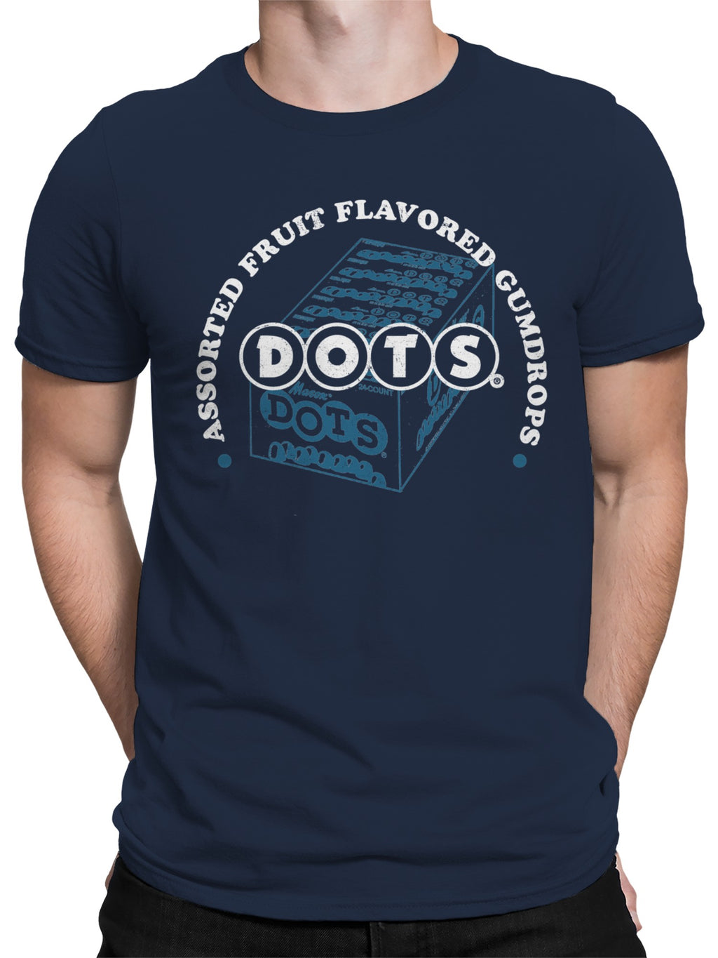 Officially Licensed Dots Nostalgic Gumdrops Design Men's T-shirt