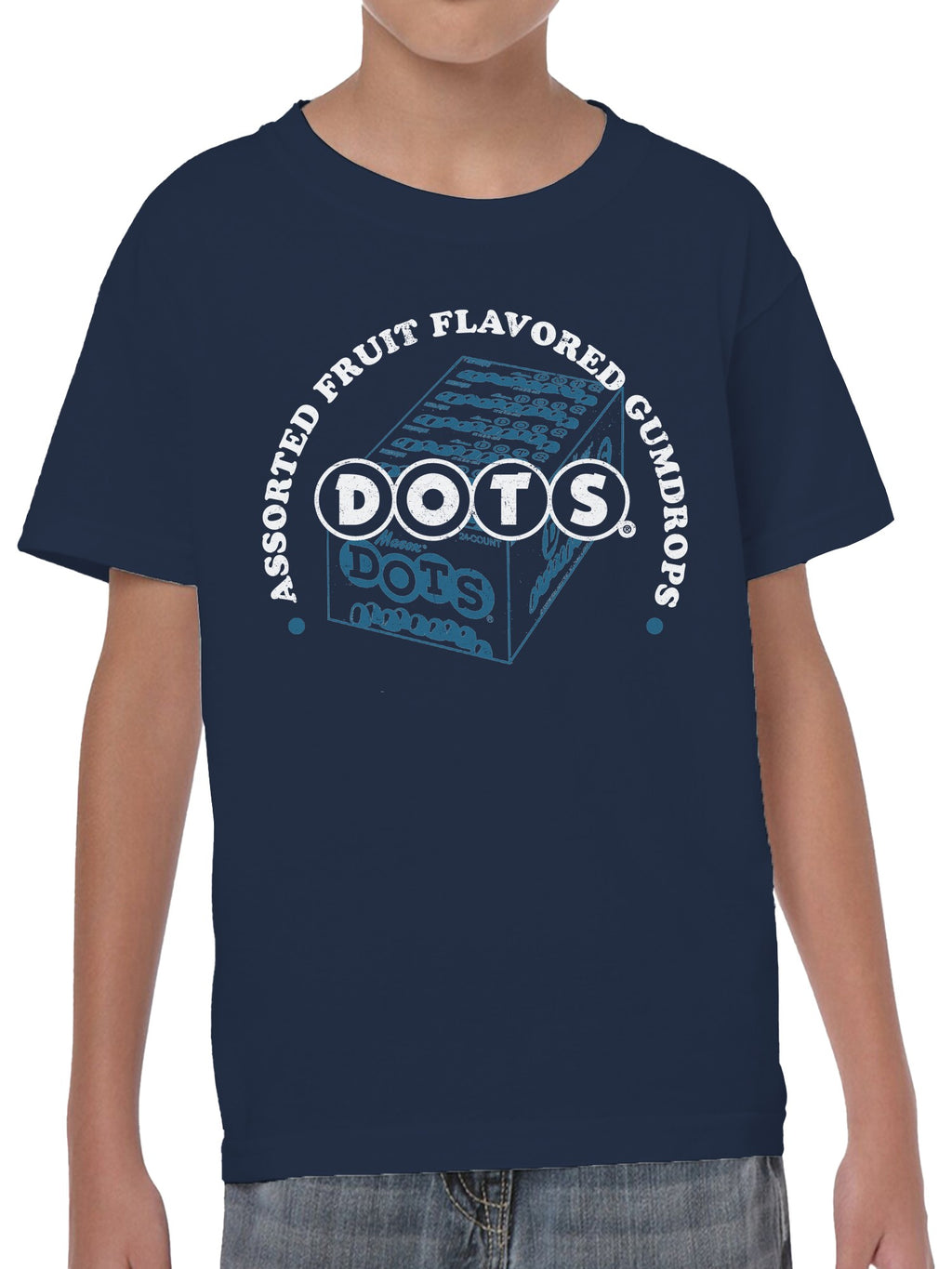 Officially Licensed Dots Nostalgic Gumdrops Design Youth's T-shirt