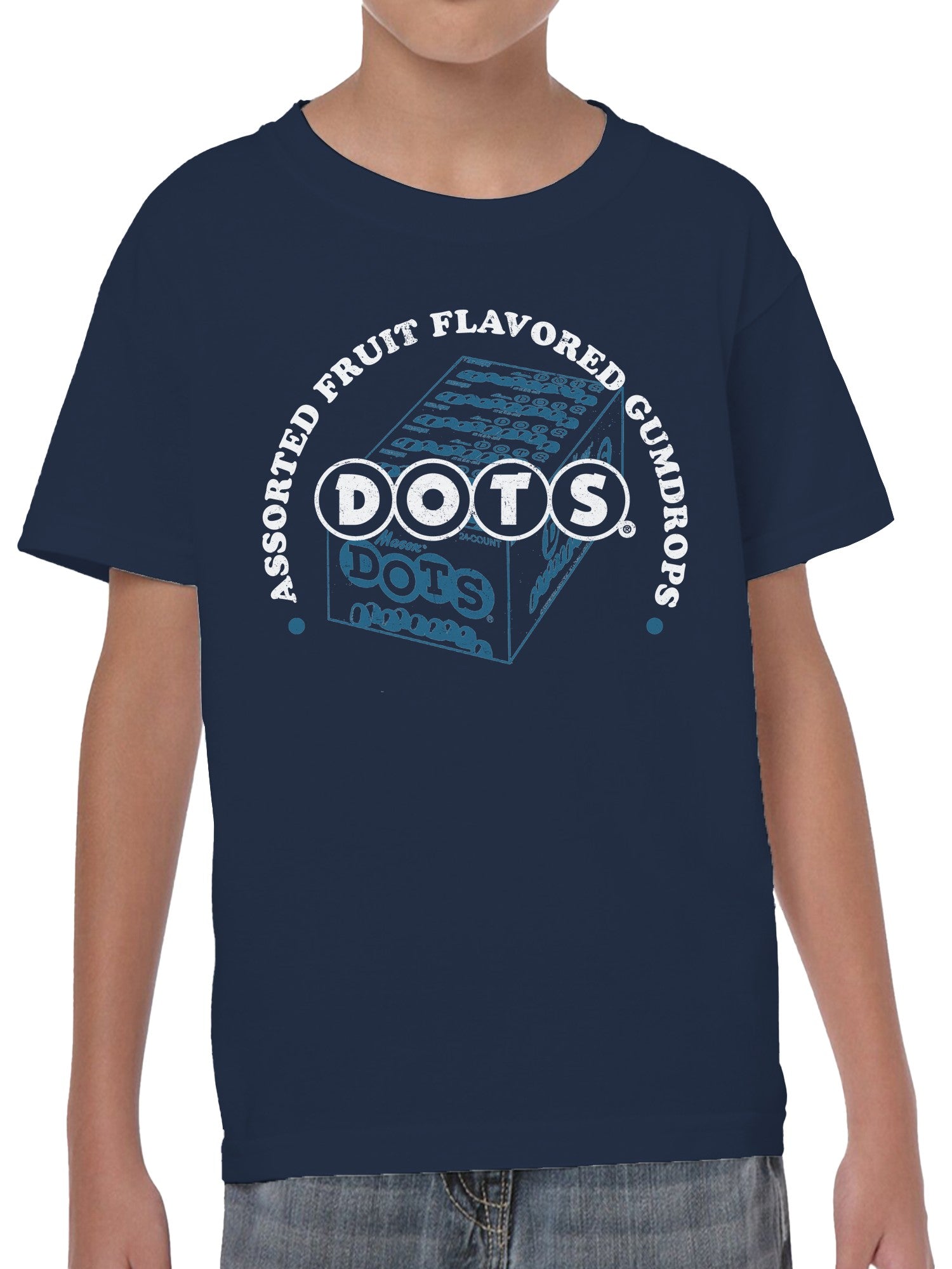 Officially Licensed Dots Nostalgic Gumdrops Design Youth's T-shirt