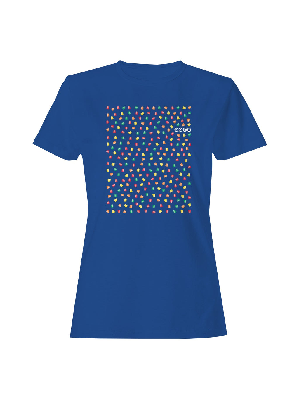 Officially Licensed Dots Colorful Candy Pattern Women's T-shirt