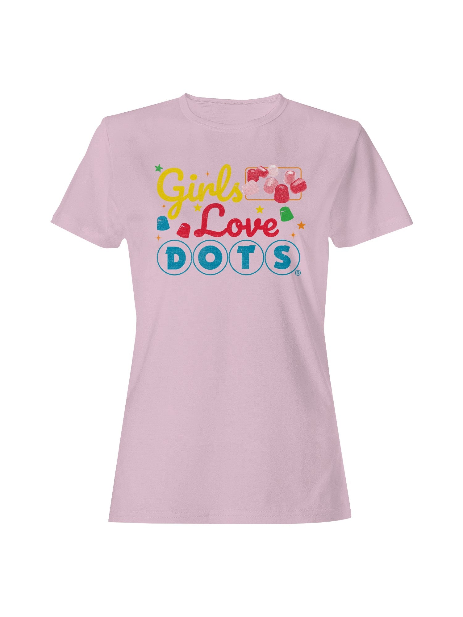 Officially Licensed Dots Girls Love Colorful Fun Women's T-shirt