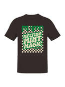 Officially Licensed Junior Mints Melting Mint Magic Design Men's T-shirt
