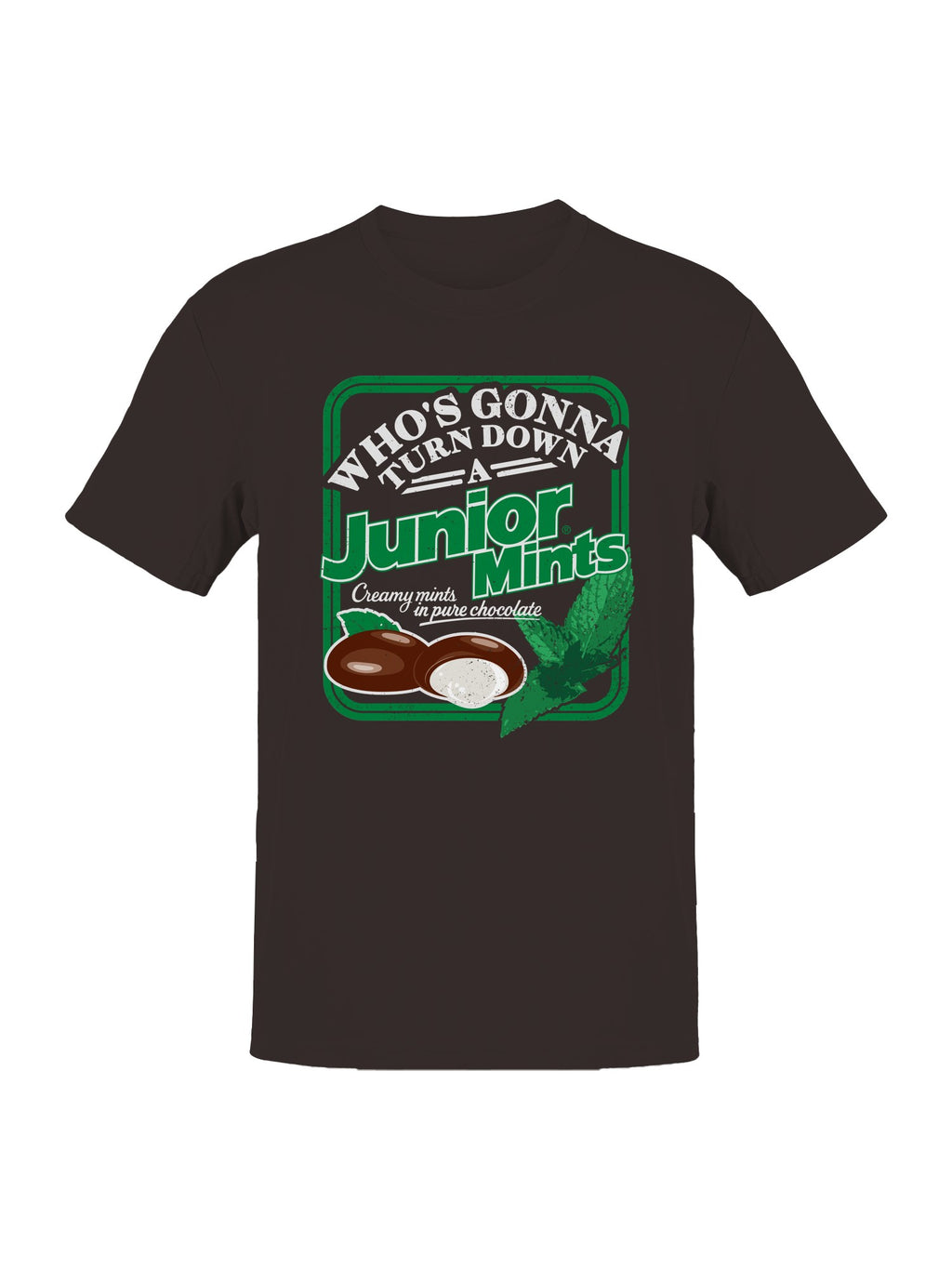 Officially Licensed Junior Mints Who's Gonna Turn Down Men's T-shirt