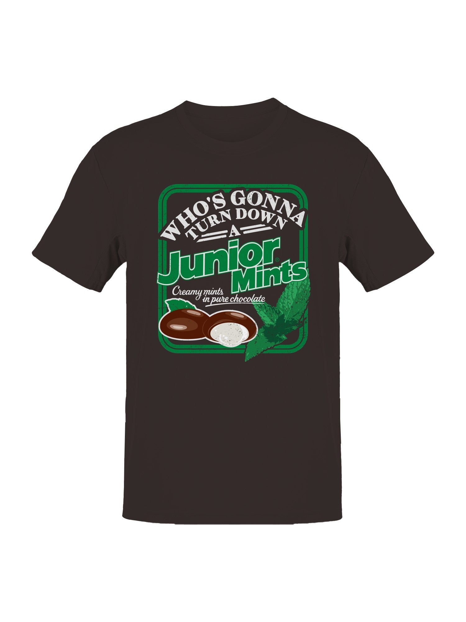 Officially Licensed Junior Mints Who's Gonna Turn Down Men's T-shirt