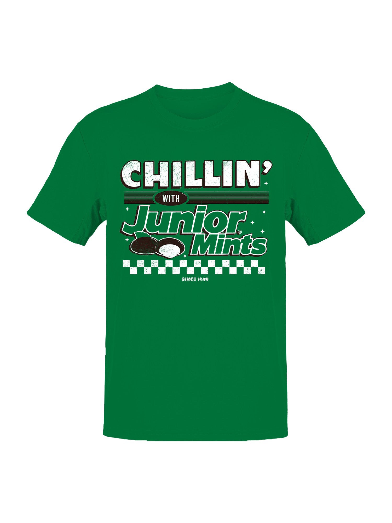 Officially Licensed Junior Mints Retro Chillin' Mints Men's T-shirt