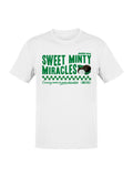 Officially Licensed Junior Mints Sweet Minty Miracles Design Men's T-shirt