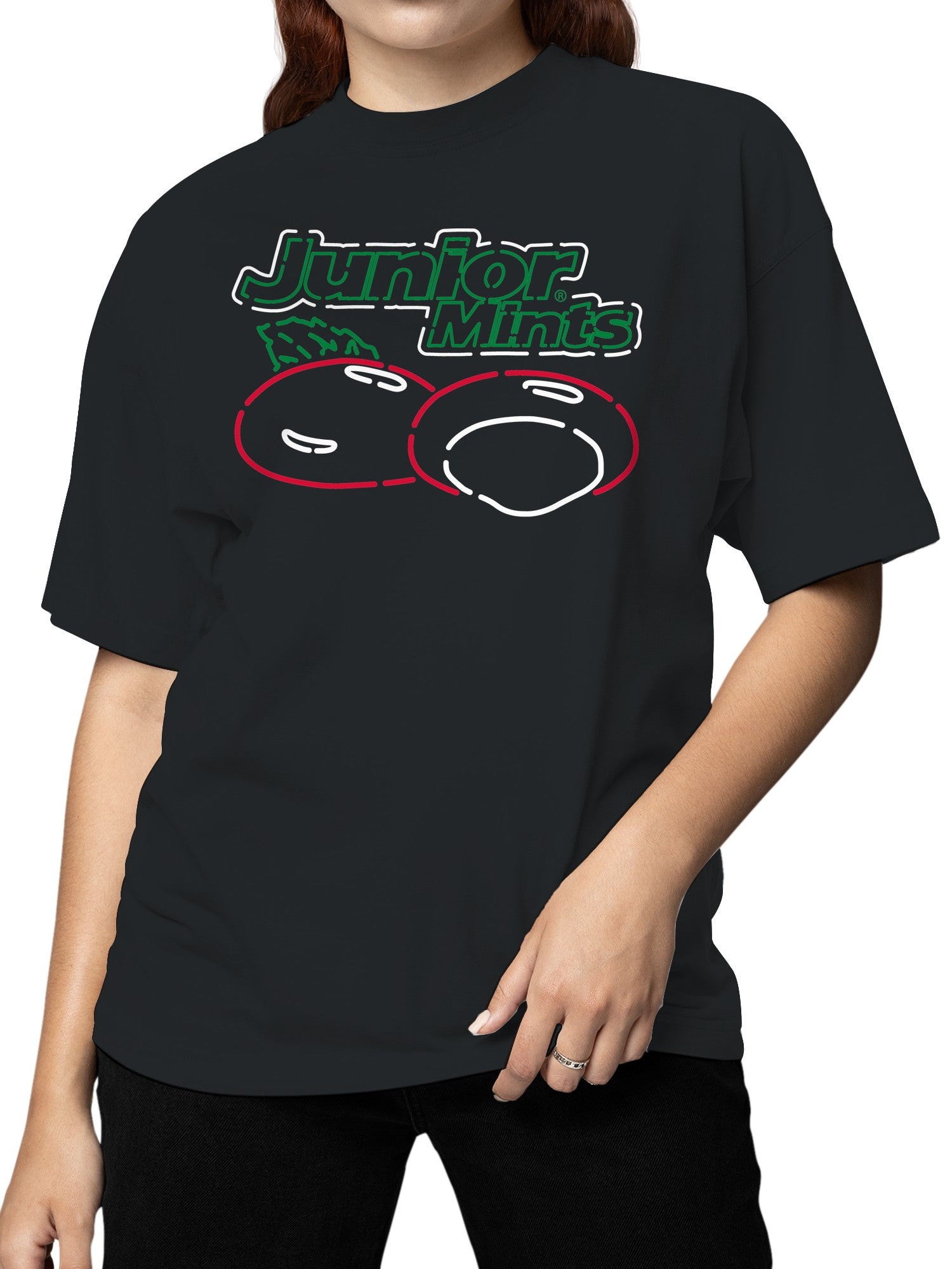 Officially Licensed Junior Mints Peppermint Delight Women's T-shirt