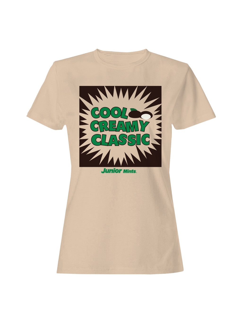 Officially Licensed Junior Mints Cool Creamy Classic Women's T-shirt
