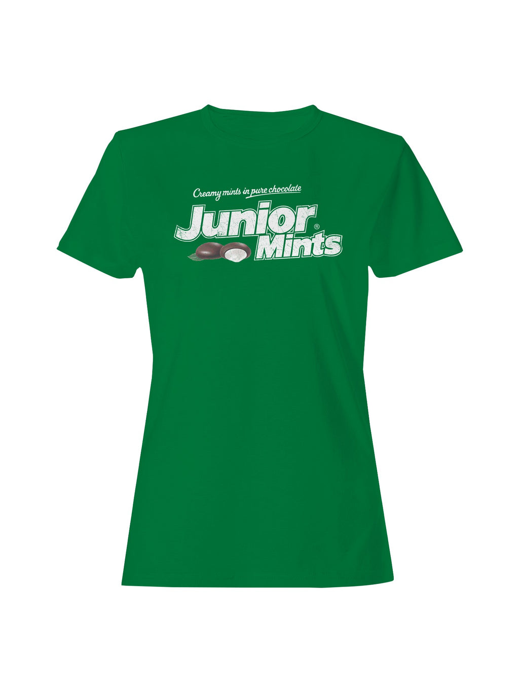 Officially Licensed Junior Mints Creamy Mints Graphic Women's T-shirt