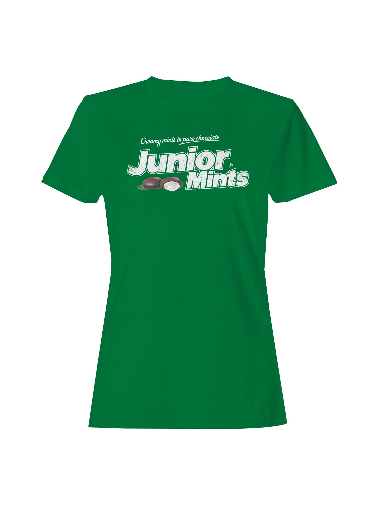 Officially Licensed Junior Mints Creamy Mints Graphic Women's T-shirt