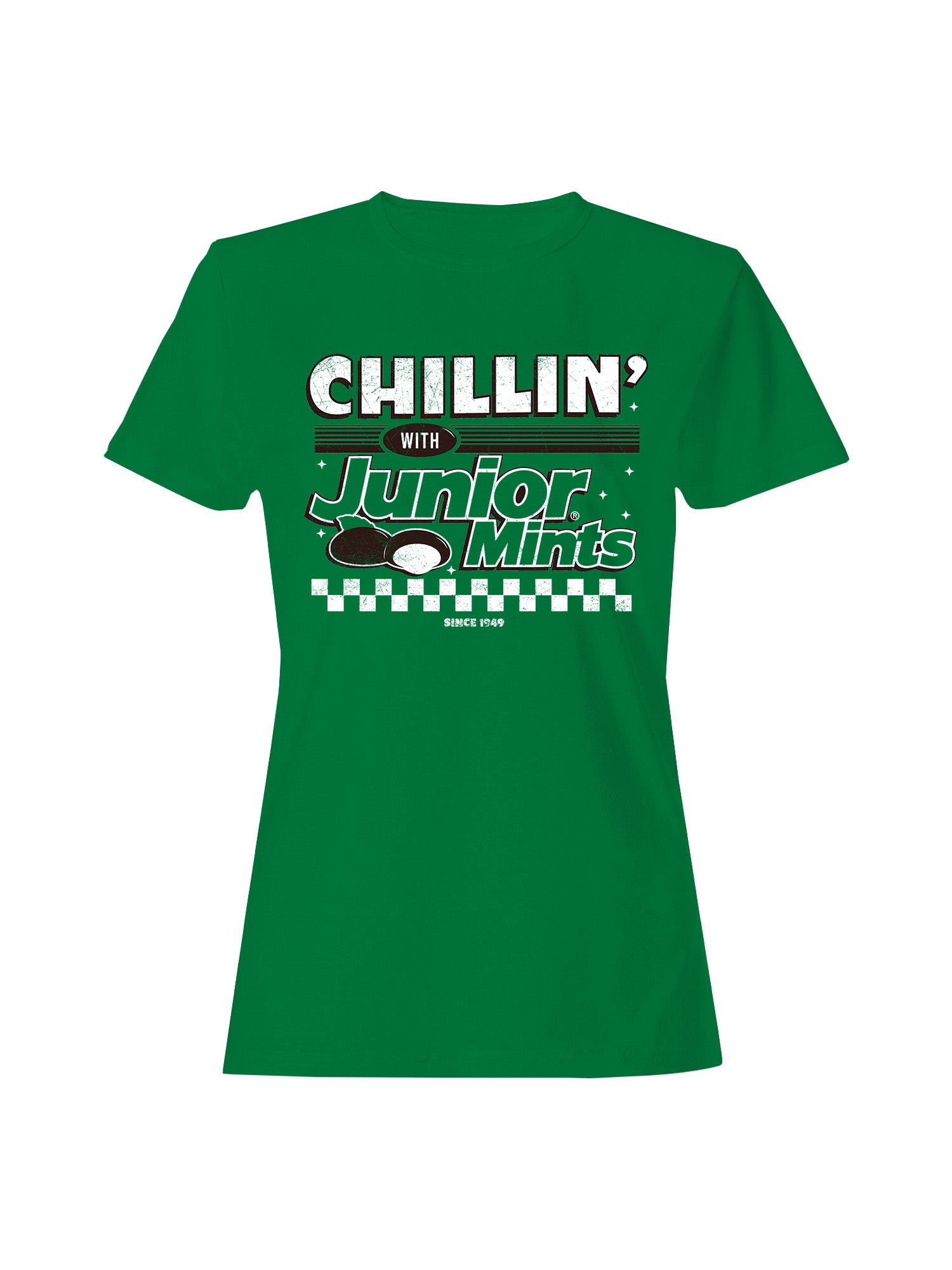 Officially Licensed Junior Mints Retro Chillin' Mints Women's T-shirt