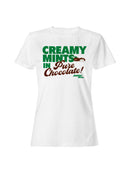 Officially Licensed Junior Mints Creamy Mints in Pure Chocolate Women's T-shirt