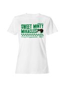 Officially Licensed Junior Mints Sweet Minty Miracles Design Women's T-shirt