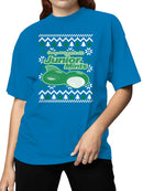 Officially Licensed Junior Mints Minty Holiday Design Women's T-shirt