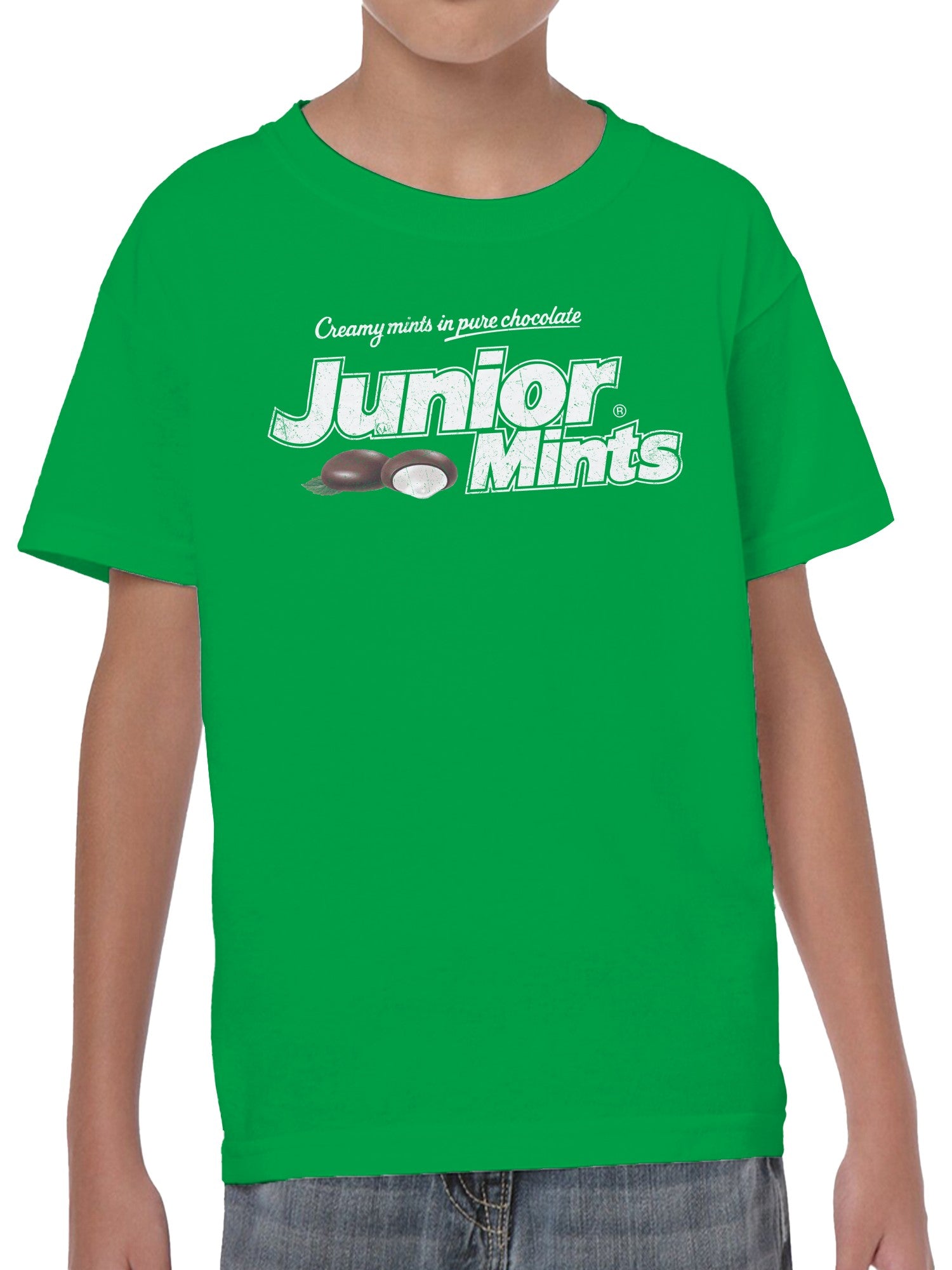 Officially Licensed Junior Mints Creamy Mints Graphic Youth's T-shirt