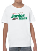 Officially Licensed Junior Mints Creamy Chocolate Delights Youth's T-shirt