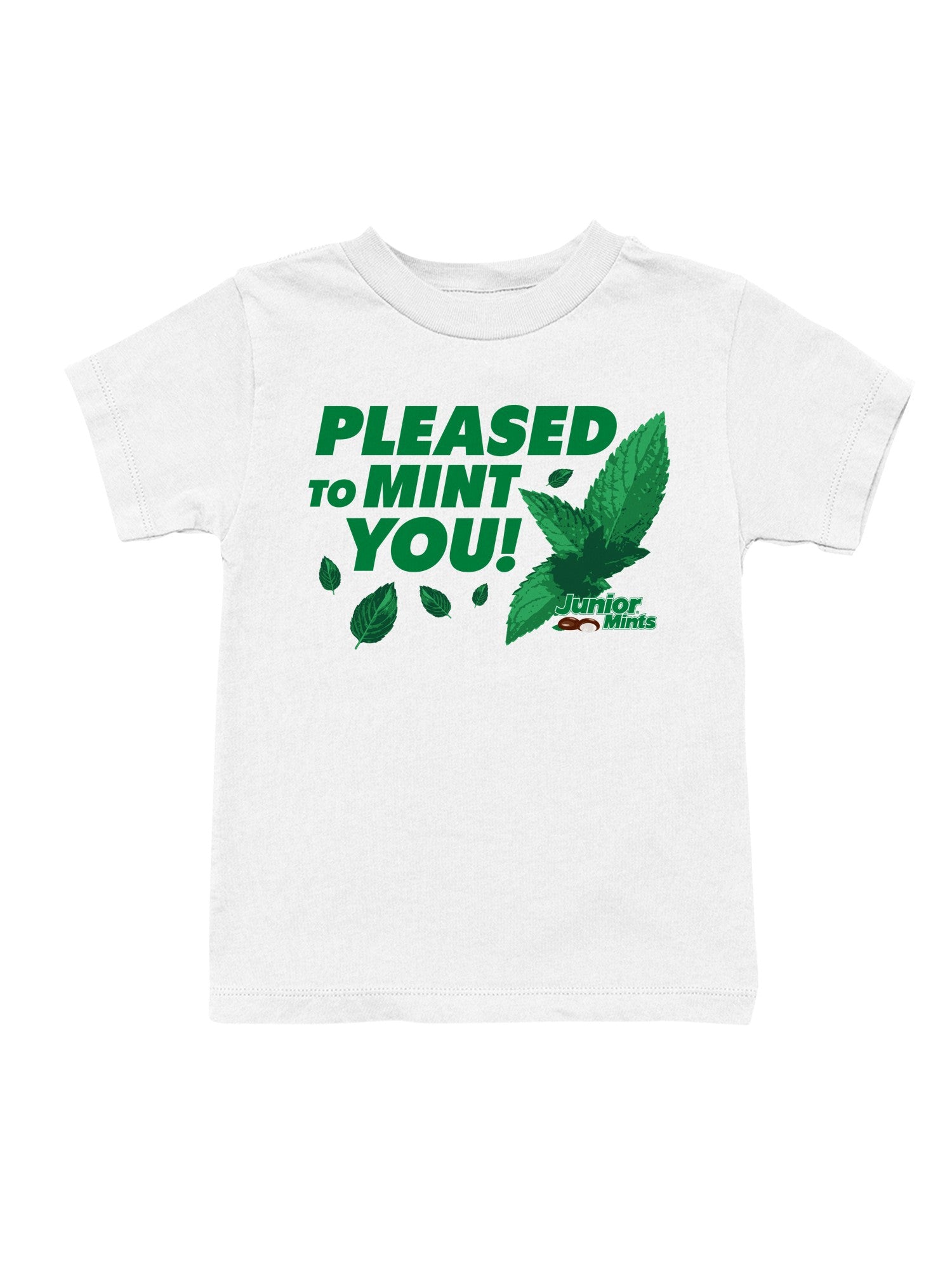 Officially Licensed Junior Mints Mint Inspired Greeting Youth's T-shirt