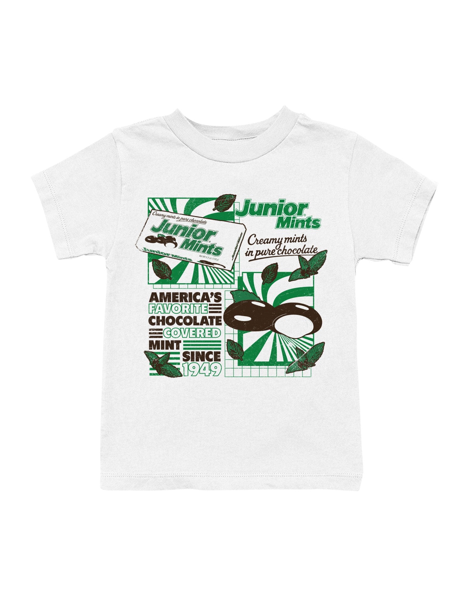 Officially Licensed Junior Mints America's Favorite Youth's T-shirt