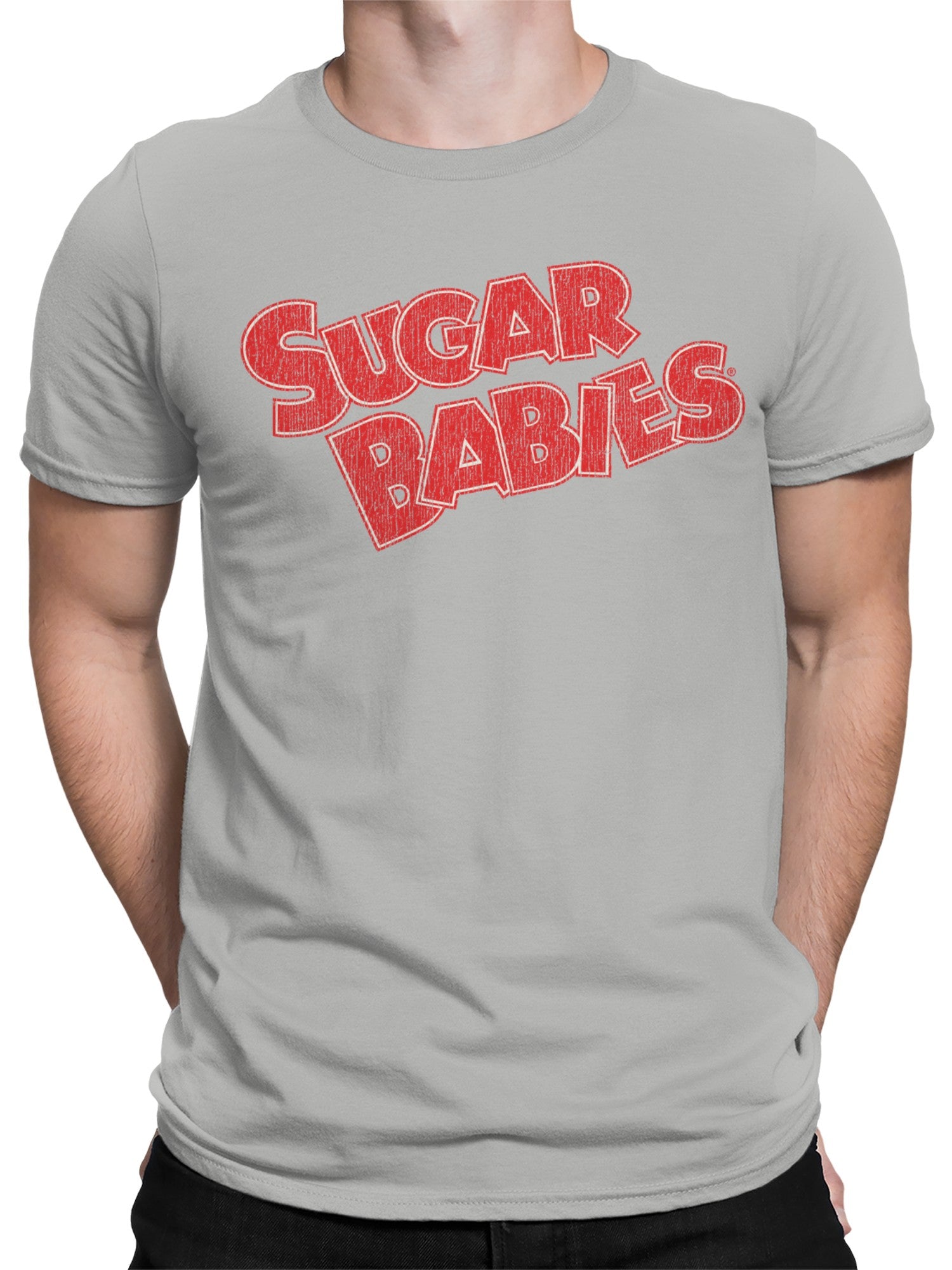 Officially Licensed Sugar Babies Sugar Babies Retro Red Design Men's T-shirt