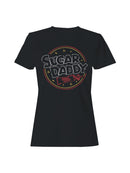 Officially Licensed Sugar Babies Retro Sugar Daddy Logo Women's T-shirt