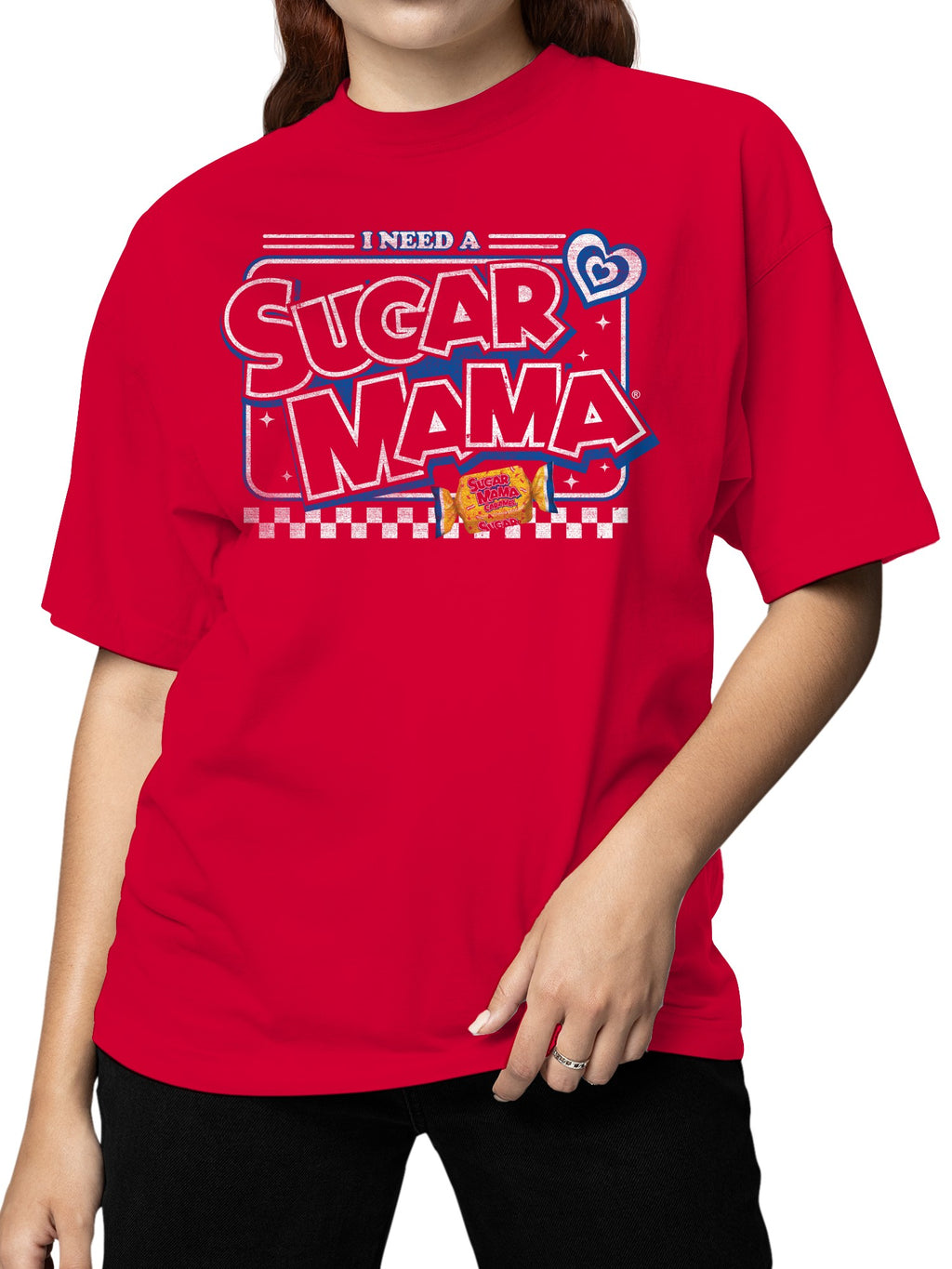 Officially Licensed Sugar Babies I Need a Sugar Mama Caramel  Women's T-shirt