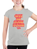 Officially Licensed Sugar Babies Sweet Graphic: Give Me Sugar Youth's T-shirt