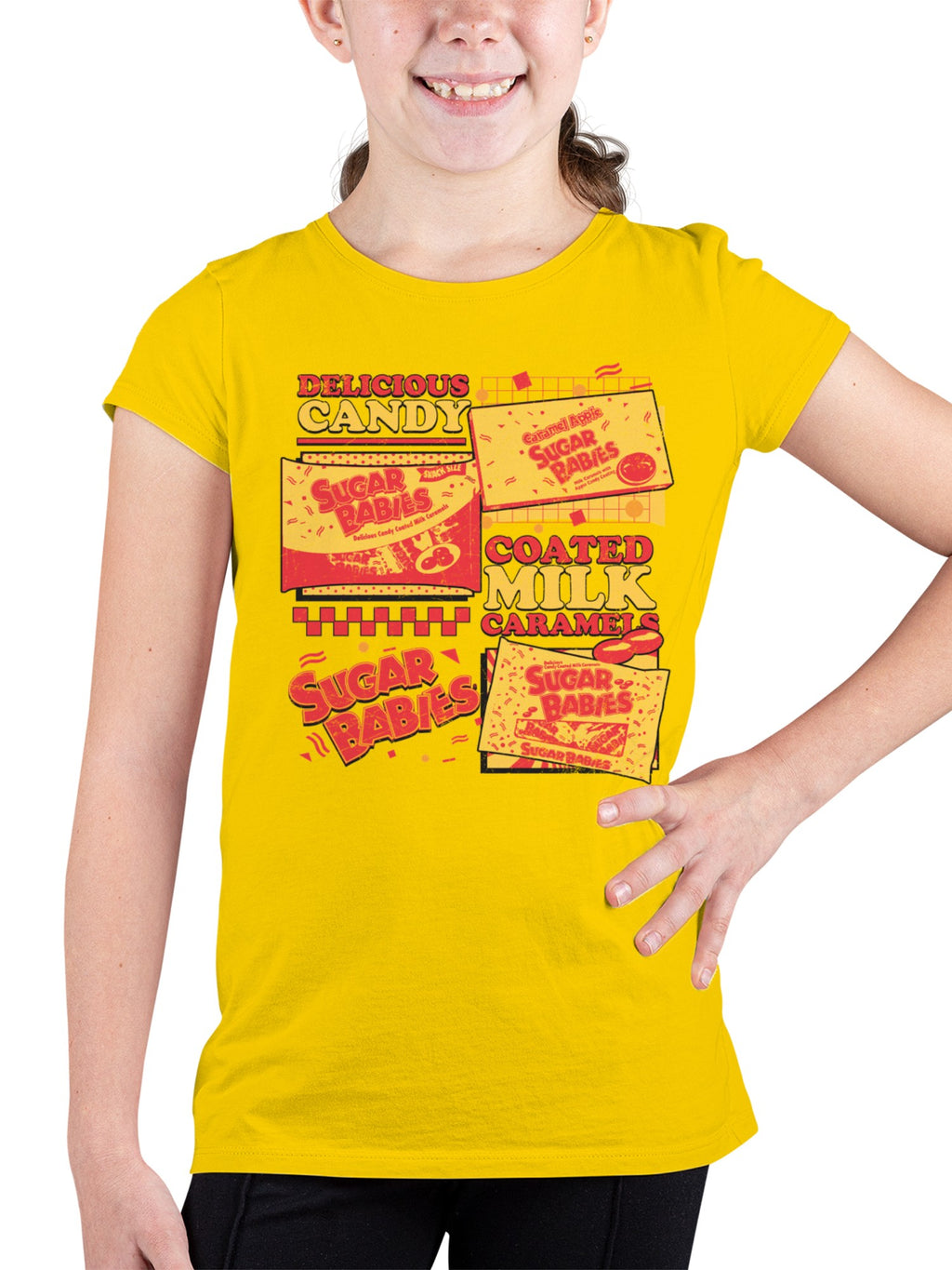 Officially Licensed Sugar Babies Sugar Babies Caramel Treats Youth's T-shirt