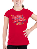 Officially Licensed Sugar Babies Retro Sugar Mama Vibes Youth's T-shirt