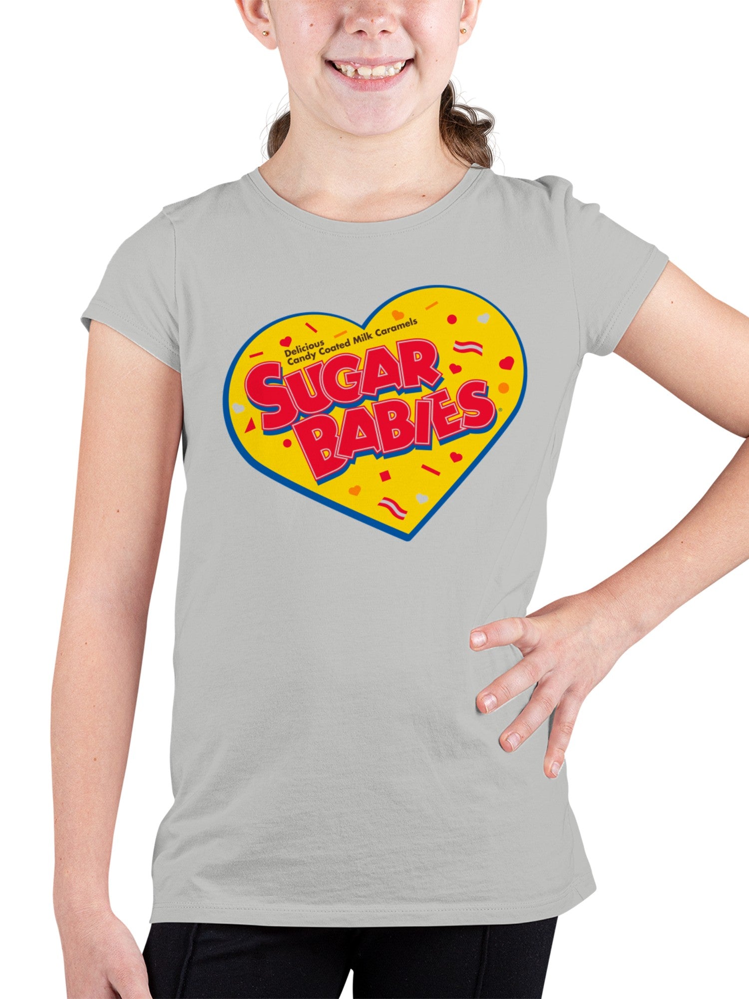 Officially Licensed Sugar Babies Sugar Babies Candy Art  Youth's T-shirt