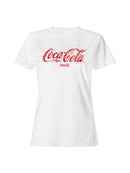 Officially Licensed Coca Cola Distorted Grunge Art Women's T-shirt
