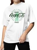 Officially Licensed Coca Cola Enjoy Ice Cold Bottle Women's T-shirt