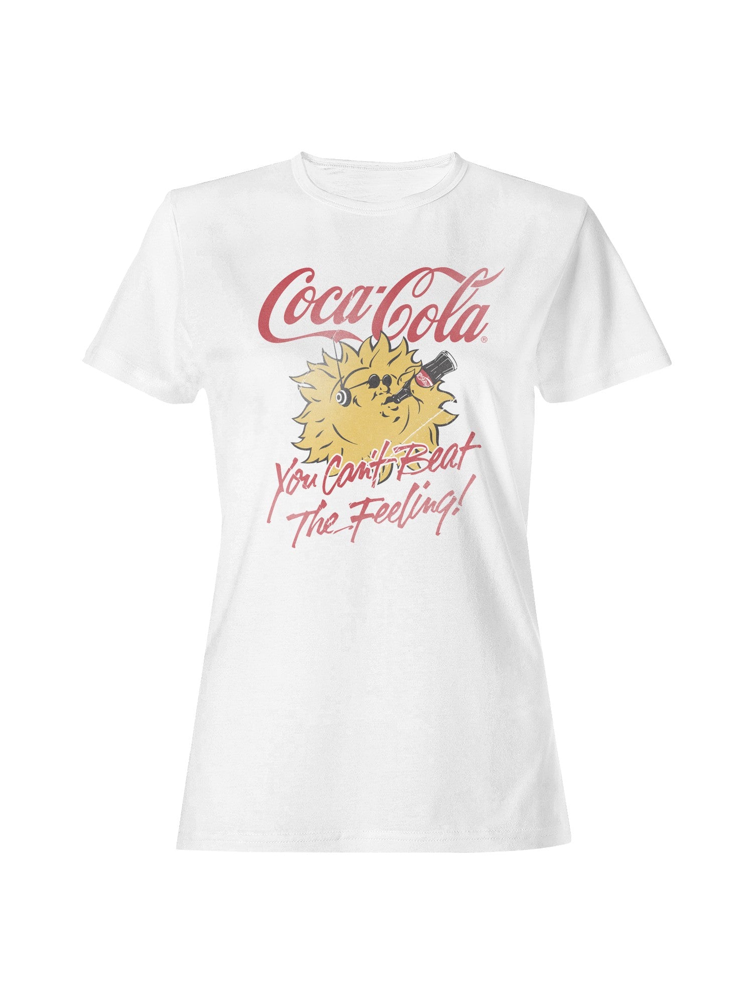 Officially Licensed Coca Cola Classic Vintage Design Women's T-shirt