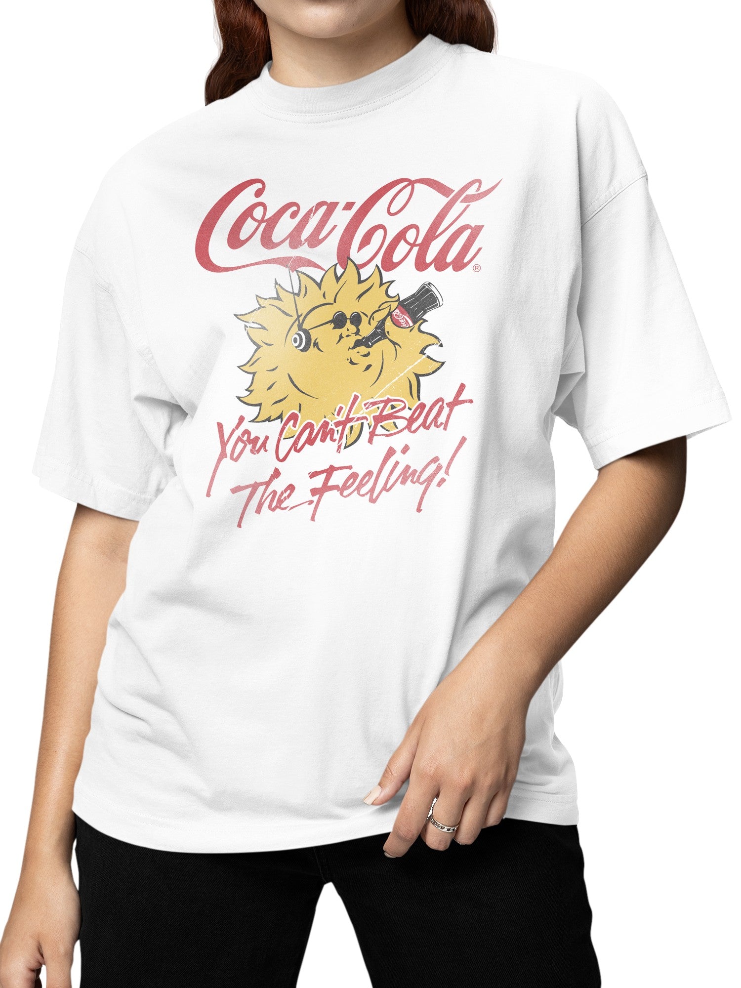 Officially Licensed Coca Cola Classic Vintage Design Women's T-shirt